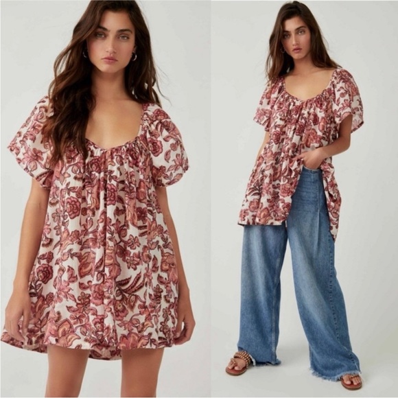 NWOT FREE PEOPLE KAUAI GETAWAY TUNIC - Picture 3 of 16